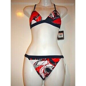 Nike Swim Surge Techini Midnight Navy Blue Red White